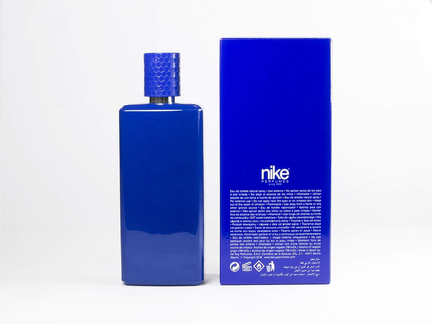 Nike Indigo Eau De Toilette 100ml 3.4 Fl.oz. | Best Birthday Gift For Husband | Perfect For All Seasons