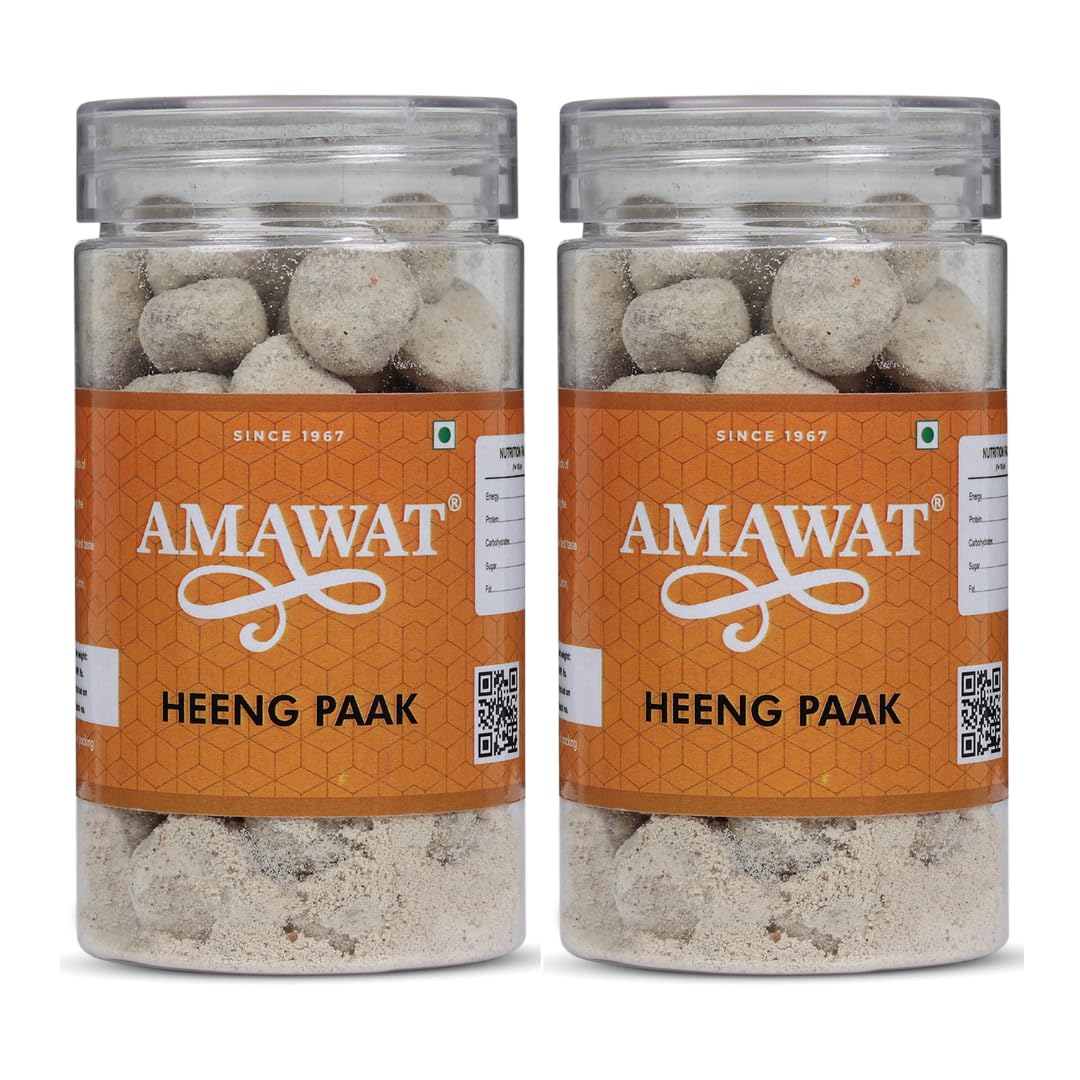 Amawat Heeng Paak Mukhwas 600gm, (300gm *2) | Pachak Digestives Churan | Jar Pack