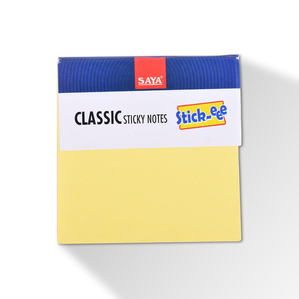 Sticky Notes Cube – 600 Sheets (100 Sheets X 6 Pads) | Self-Adhesive, Yellow - Ideal For Reminders