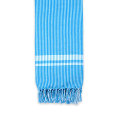 Suam Poppy Pure Cotton Towel 400 Gsm | Lightweight, Quick Dry 220 Tc Luxury Bath Towel For Beach & Gym (Blizzard Blue,Flint Grey & Kelly Green)- Pack Of 3