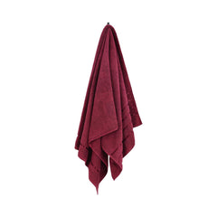 Spread Spain 100% Cotton Face Towel 600 Gsm | Roman Face Towel Super Absorbent Soft & Quick Dry Towels (Marsala New) -Set Of 2