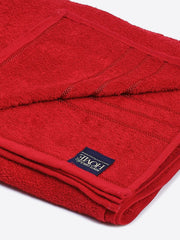 Monte Carlo Bath Towel 400 Gsm (Red)