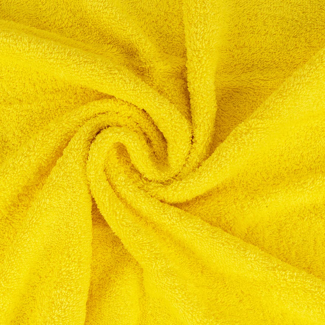 Casa Copenhagen Egyptian Cotton Exotic Hand Towel 400 Gsm (S Butter Yellow)- 2 Pcs