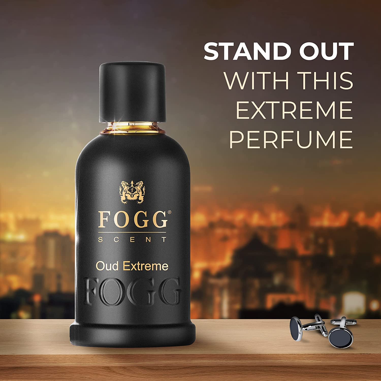 Fogg Scent Oud Extreme Eau De Parfum For Men 100ml 3.4 Fl.oz. | Long-lasting, Fresh & Powerful Fragrance