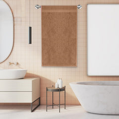 Showstopper Cotton Bath Towel 500 Gsm (Camel Brown)