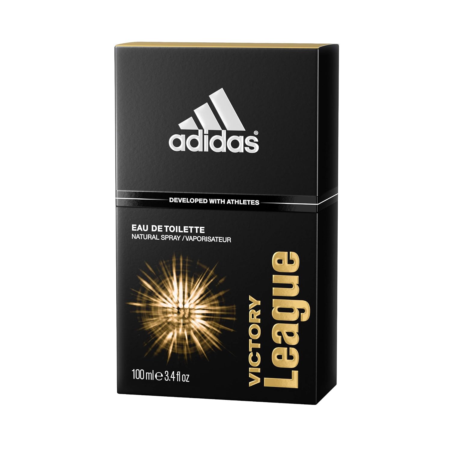 Adidas Victory League Eau De Toilette Spray For Men 100ml 3.4 Fl.oz. Long Lasting | Developed With Athletes