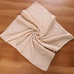 Fezora 100% Cotton Bath Towel 450 Gsm | Ultra Soft, Quick Dry, High Absorbency, Skin-Friendly Large Size Bath Towel (Light Pink)