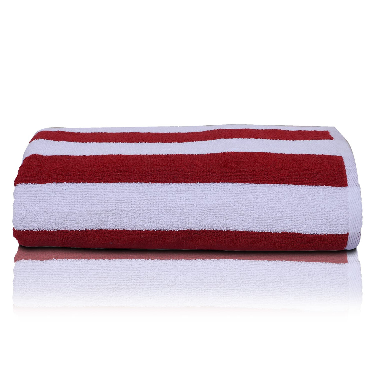 Kuber Industries Cotton Bath Towel 400 Gsm | Super Soft, Quick Absorbent & Anti-Bacterial Gym & Workout Towels - Red (1 Pieces)