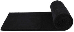 Elstone Home Zero Twist Egyptian Cotton Extra Large Bath Towel 600 Gsm (Black)