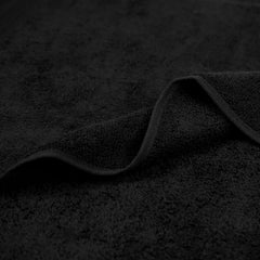 Trident Soft Comfort Air Rich 100% Cotton Bath Towels 500 Gsm | Large Size Bathroom Towels For Men/Women Bath Towel (Black)