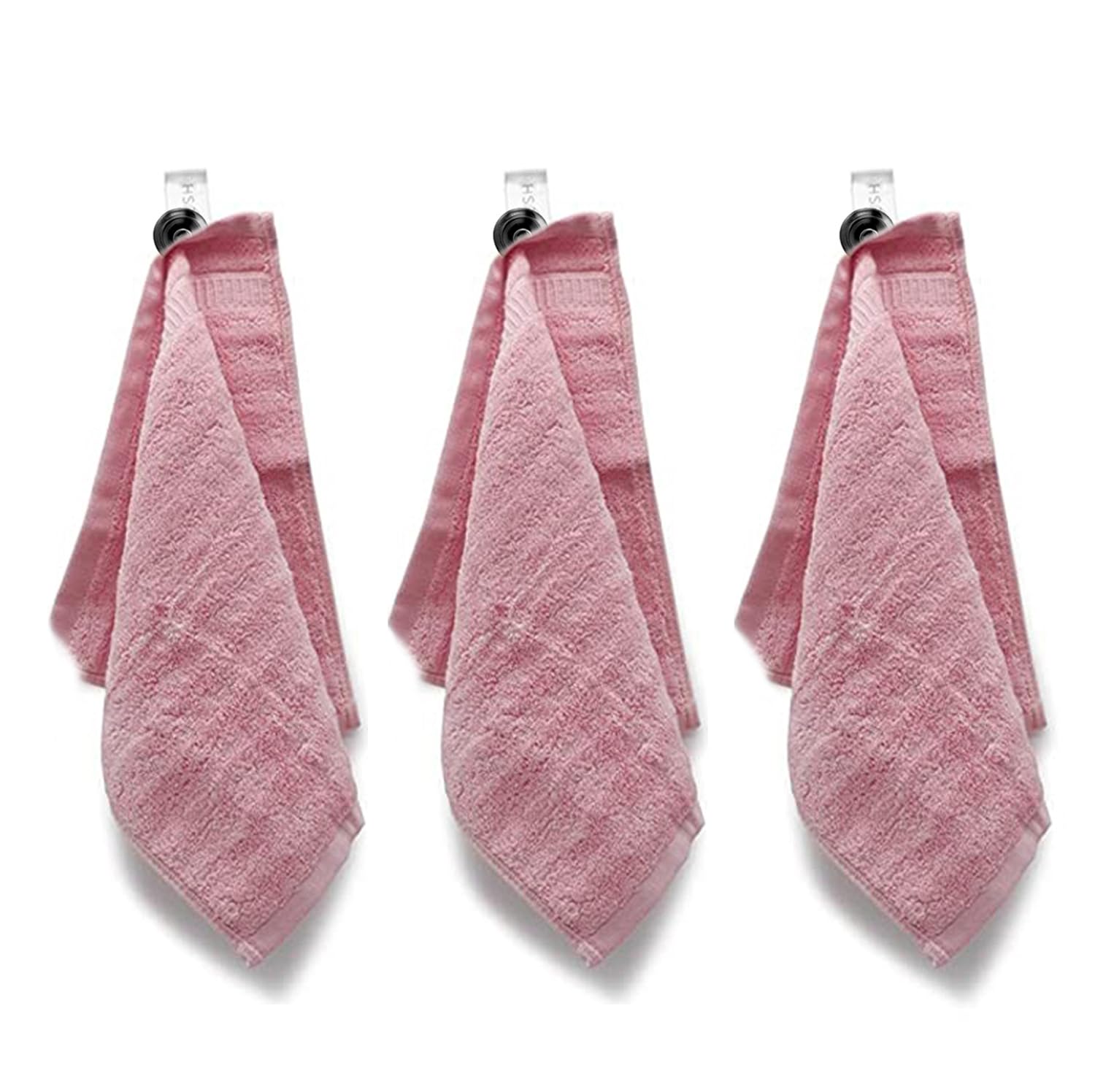 Mush 100% Bamboo Face Towel 500 Gsm | Ultra Soft, Absorbent, & Quick Dry Towels For Facewash, Gym, Travel | Suitable For Sensitive/Acne Prone Skin | Pack Of 3