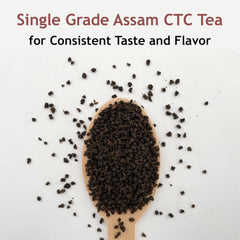 Bluebud Assam CTC Chai Patti Pack Of 2 X 200gm, 7.05 Ounce Each - 200 Cups | Single Grade Loose Assam CTC Tea - Strong & Tasty Original Factory Tea