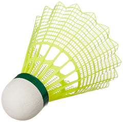 Tijarat Online Store Badminton Nylon Shuttlecock , Made With Superior Quality Of Material | Yellow , Pack Of 10