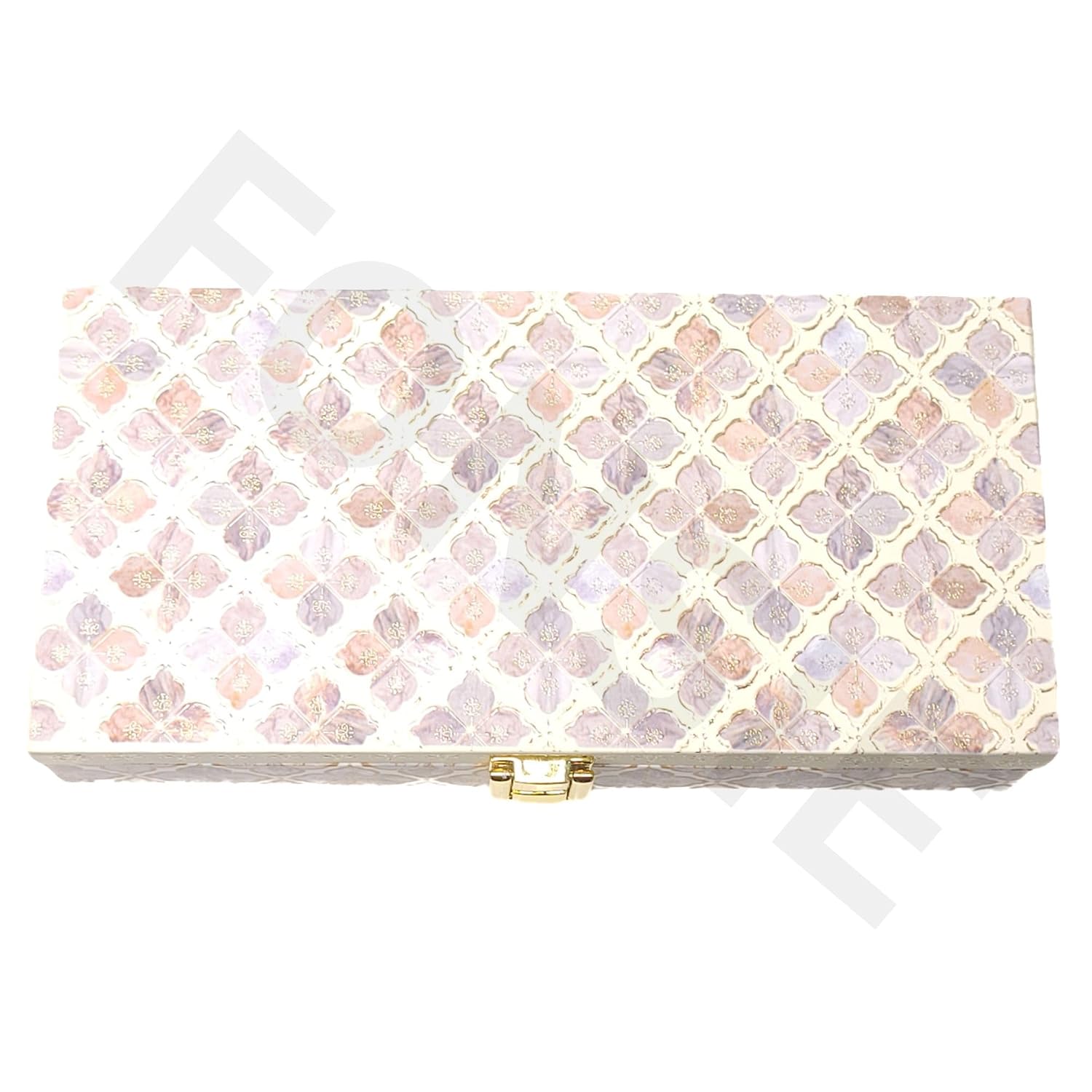 Fancy Shagun Cash Box Or Gaddi Box For Gifting Money On Wedding, New Born Baby, Ring Ceremony Pattern1pc, Material - Wood, Colour - Multicolour