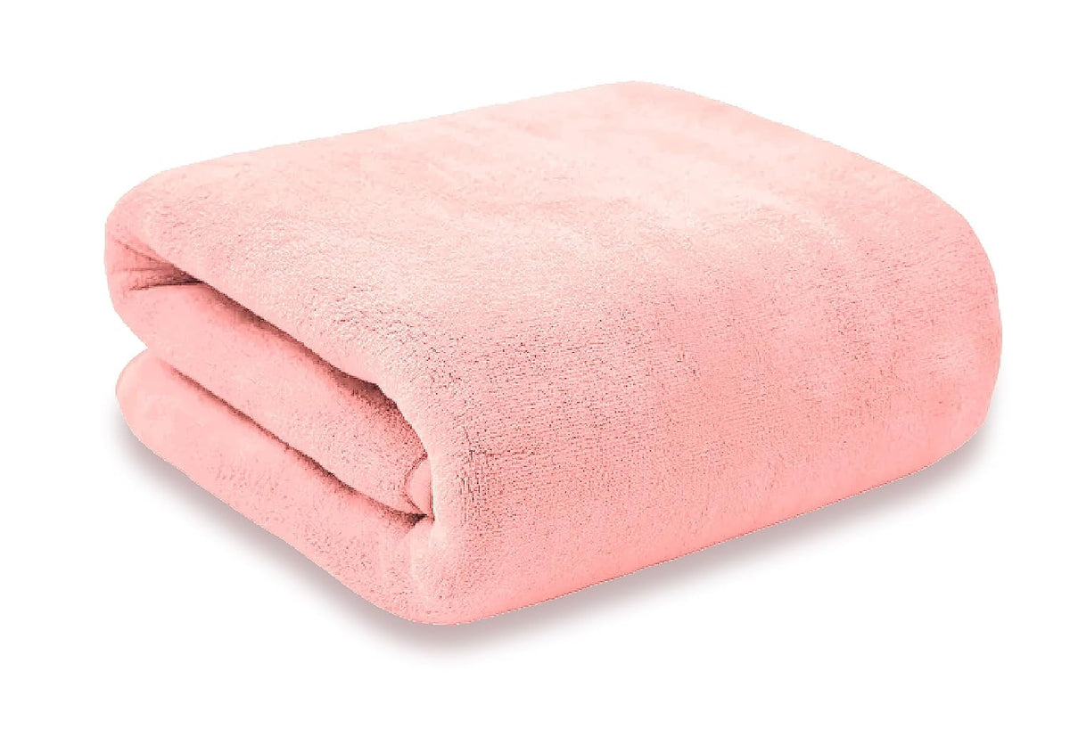 Maxoshine Microfiber Bath Towels Large Size-Super Soft Coral Fleece Bathing Towel With Hook Quick Dry Super Absorbent-Bath Towel For Men & Women (Pink)