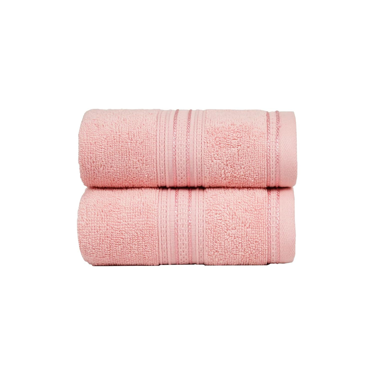 Mytrident Cotton Hand Towel 600 Gsm | For Men & Women Classic Towel 100% Cotton Hand Towel (Victorian Pink)- Pack Of 2