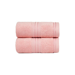 Mytrident Cotton Hand Towel 600 Gsm | For Men & Women Classic Towel 100% Cotton Hand Towel (Victorian Pink)- Pack Of 2