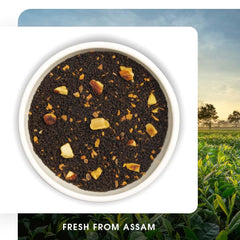 Teabox Jaipur Masala Chai Tea - 250gm, 8.8 Ounce | Blended With Cinnamon, Almond & Natural Orange - Inspired By The Opulent Palaces Of Jaipur | Medium Caffeine Tea Leaf