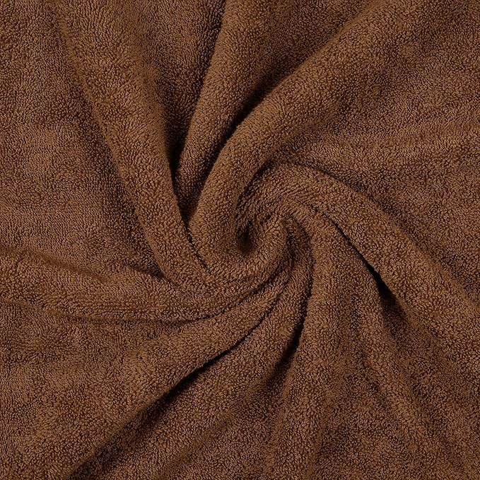 100% Cotton Bath Towel 450 Gsm (Brown)