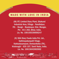 Pure Organic Svasti Desi Cow Ghee By Aashirvaad | Naturally & Healthy Protein Fiber Desi Ghee Perfect For Cooking | (1 Liters) 33.8 Ounce | Box Pack