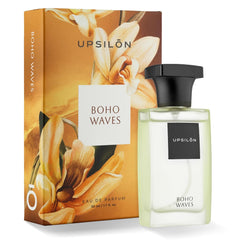 Upsilon Boho Waves Eau De Parfum 50ml 1.7 Fl.oz. Long Lasting Women Fragrance | Travel Friendly