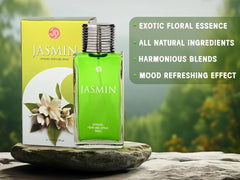 JD International Jasmin Apparel Unisex Perfume With Long Lasting Fragrance - 100ml, 3.4 Fl.oz. | Perfume For Men & Women