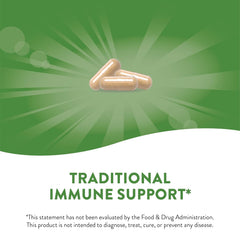 Nature's Way Astragalus Root, Supports Traditional Immune Health, Gluten Free, Vegan, Non Gmo | 180 Vegan Capsules 200gm 0.4lbs