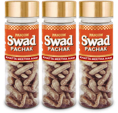 Panjon Swad Khatta Meetha Aam 390gm, (130gm *3) | Digestive Mouth Freshener