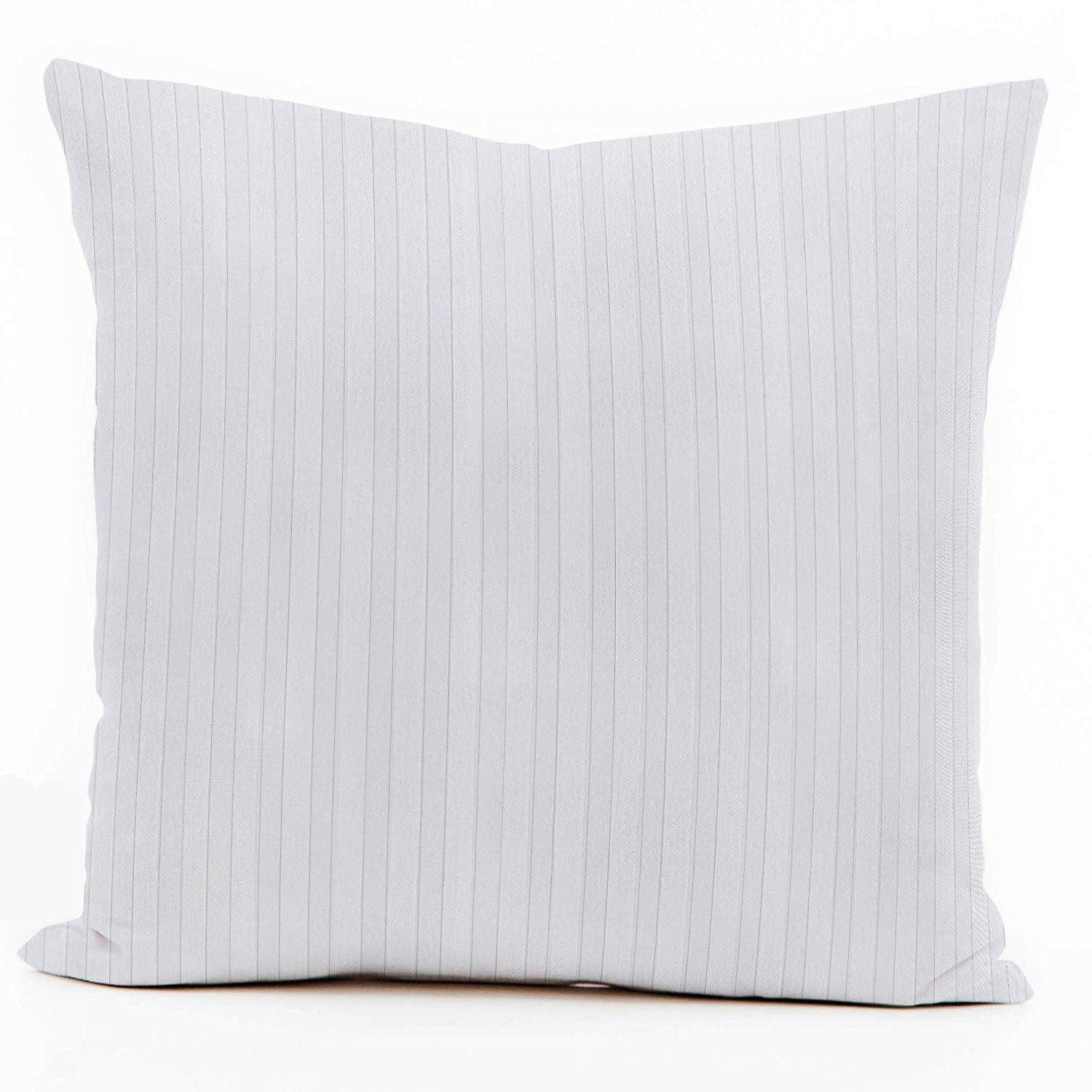 Microfiber Cushion Pillow, Durable Sofa Pillow For Home Décor, White - 18 X 18 Inch | Sofa Cushions, Throw Pillow, Lightweight, Easy To Maintain, Soft Cushion Filler - Set Of 2