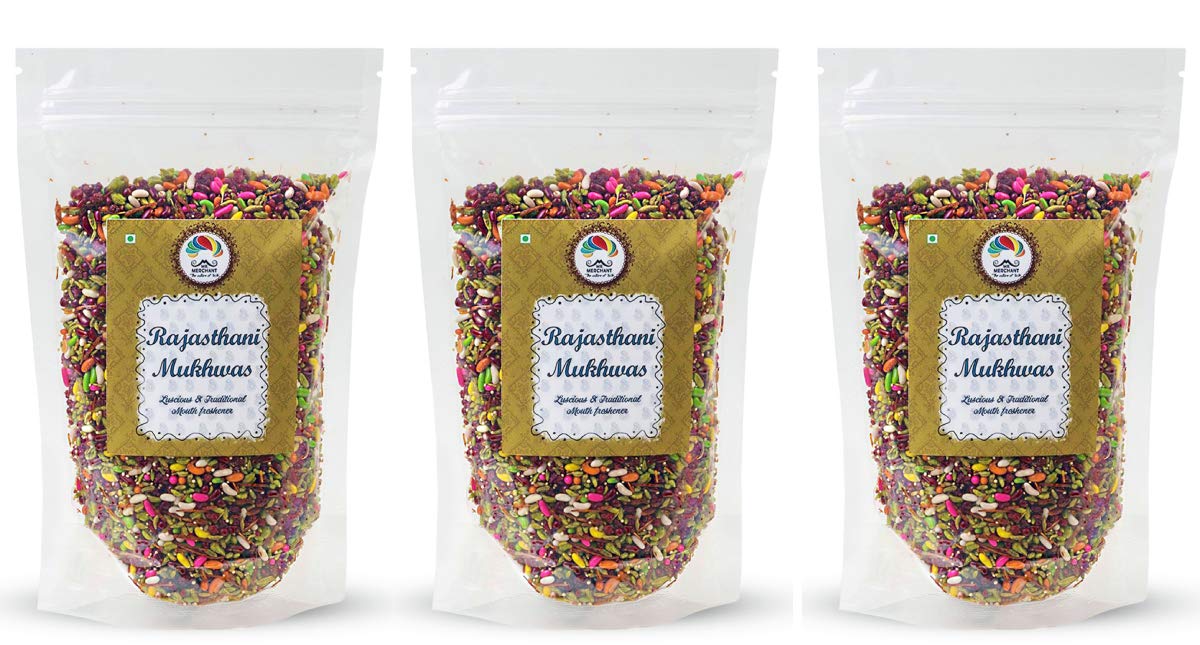 Mr. Merchant Rajasthani Mukhwas 1.2kg, (400gm *3) | Pouch Pack