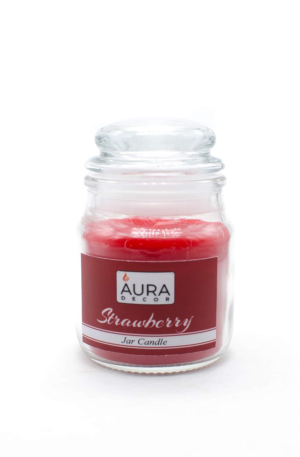 STRAWBERRY FRAGRANCE JAR CANDLE | PERFECT FOR INSTANT MOOD LIFTER PARAFFIN WAX
