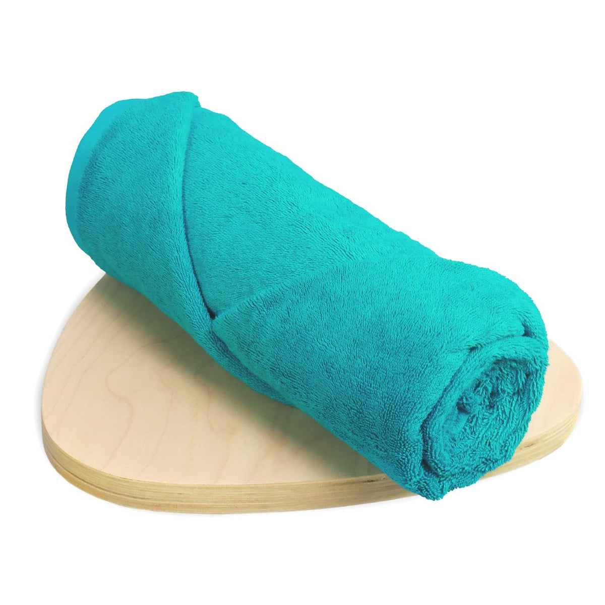 Heelium Bamboo Bath Towel 600 Gsm | Ultra Absorbent | 3x Softer Than Cotton Towels (Teal)