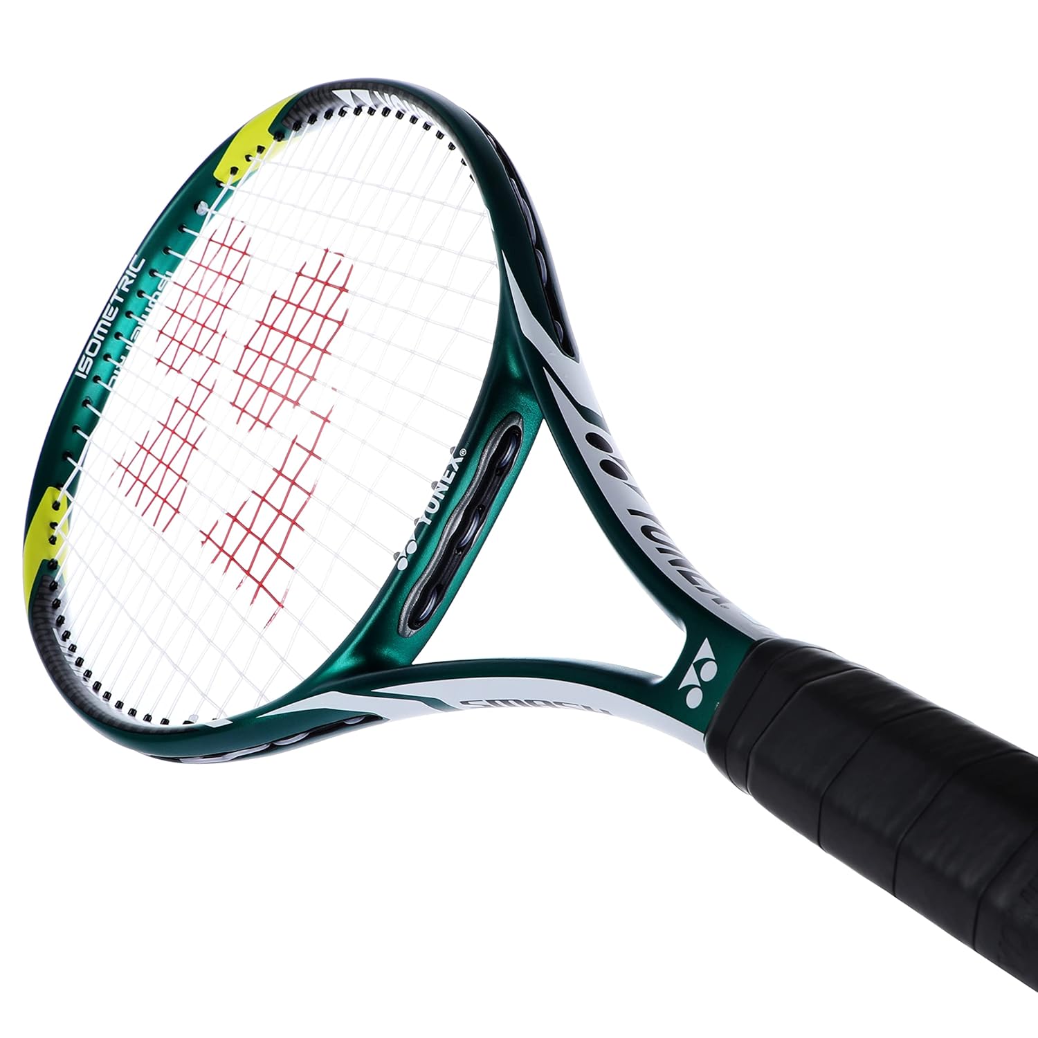 Yonex SMASH HEAT Carbon Fibre Tennis Racquet, G3 Colour - Green, Grip Size - 4 3/8 Inches