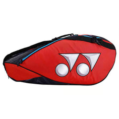 Yonex Badminton Kitbag PC2 - 3D - Q014 - 22926T - SR, Colour -Tango Red, Material - Polyester, Closure Type - Zipper