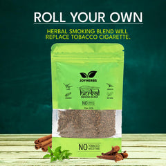 Natural & Ayurvedic Herbal Smoking Blend 1 Pack 1 Oz/ 30g With T-Tube-Yellow (200 Pcs Per Box) - Tobacco-Free & Nicotine-Free Smoking Mixture