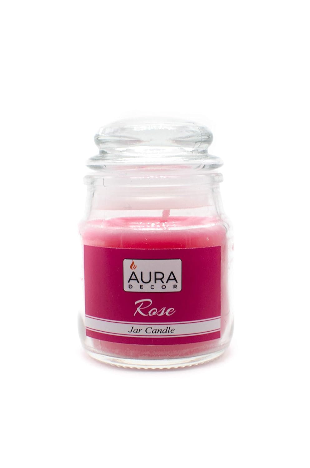 ROSE FRESH ROSES CUT FRAGRANCE JAR CANDLE | PARAFFIN WAX | PERFECT GIFT FOR LOVE