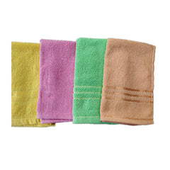 100% Cotton Plain Hand Towels 800 Gsm | Ultra Soft & Absorbent Hand Napkin (Multicolor) - 8 Pcs