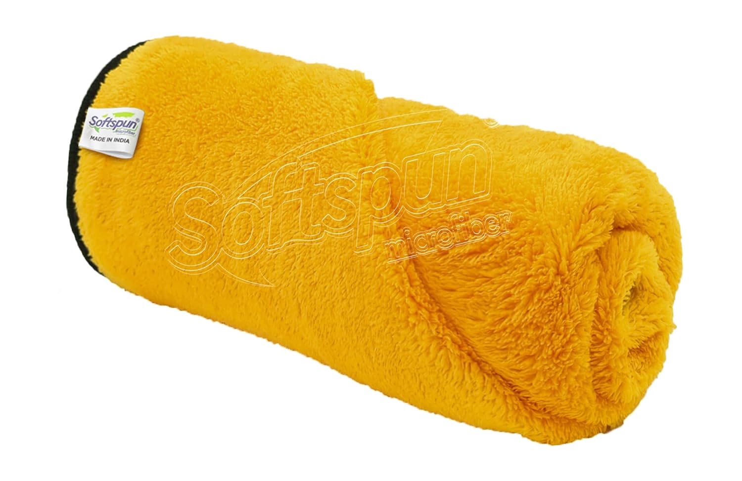 Softspun Microfiber Bath Towel 495 Gsm | Super Soft & Comfortable, Quick Drying, Ultra Absorbent In Large Size (Orange)