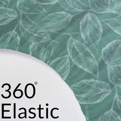 Perfect King Size Bedsheet With Two Matching Pillow Cover - 84 X 78 Inches, Aqua Green | All Around Elastic Fitted Bedsheet | Wrinkle Free