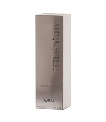 Ajmal Titanium Eau De Parfum 100ml 3.4 Fl.oz. Fresh Perfume | Long Lasting Fragrance For Men