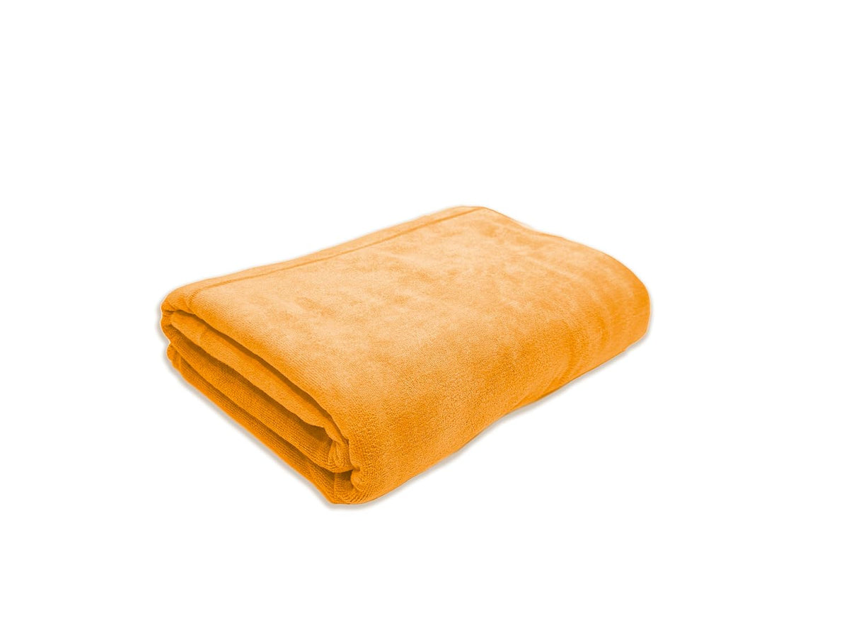 Black Gold The Finer Touch Oversized Microfiber Bath Towel 650 Gsm | Soft Quick-Dry Microfiber Towel For Men & Women (Yellow)