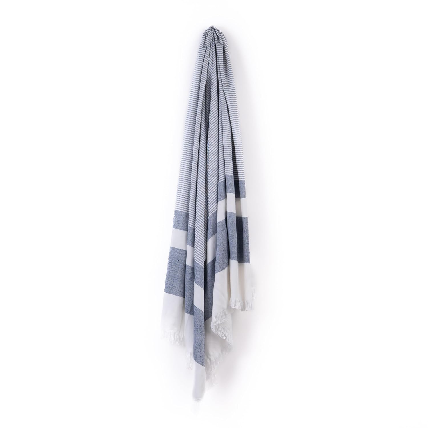Haber 100% Bamboo Large Bath Towel 240 Gsm | Ultra Soft, Light Weight & Quick Dry Bath Towel For Travel, Gym, Beach, Pool & Yoga (Cobalt Blue)