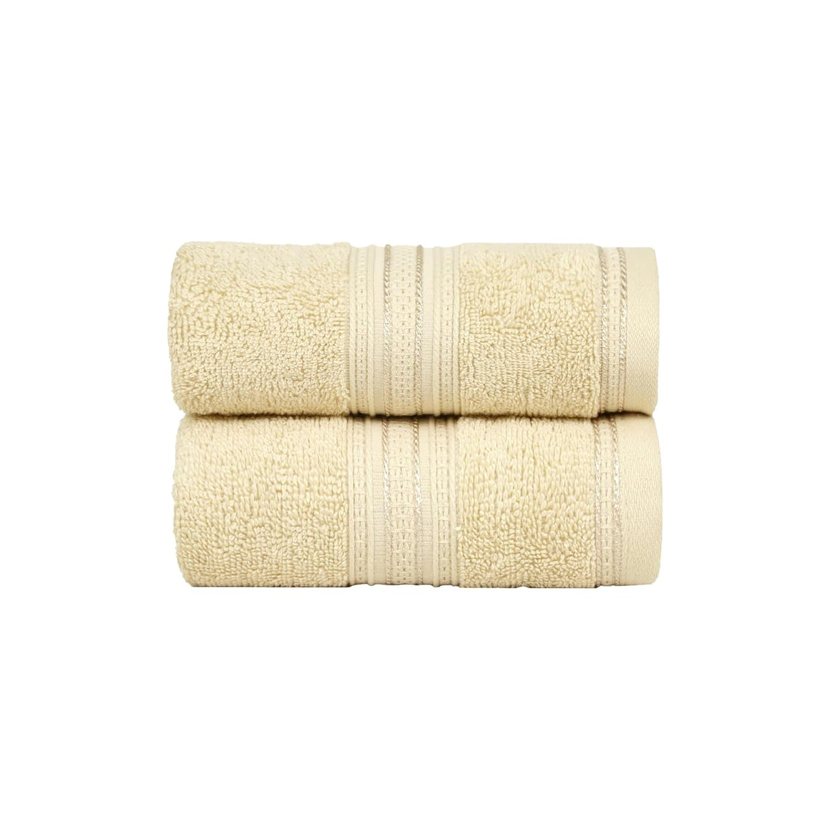Mytrident Cotton Hand Towel 600 Gsm | For Men & Women Classic Towel 100% Cotton Hand Towel (Fresh Lime)- Pack Of 2