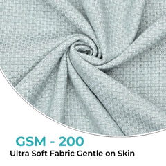 The Better Home Cotton Large Size Bath Towel 600 Gsm | Soft Towel For Men Women Anti-Odour High Absorbency Quick Dry Towel (Grey) - 2 Pcs