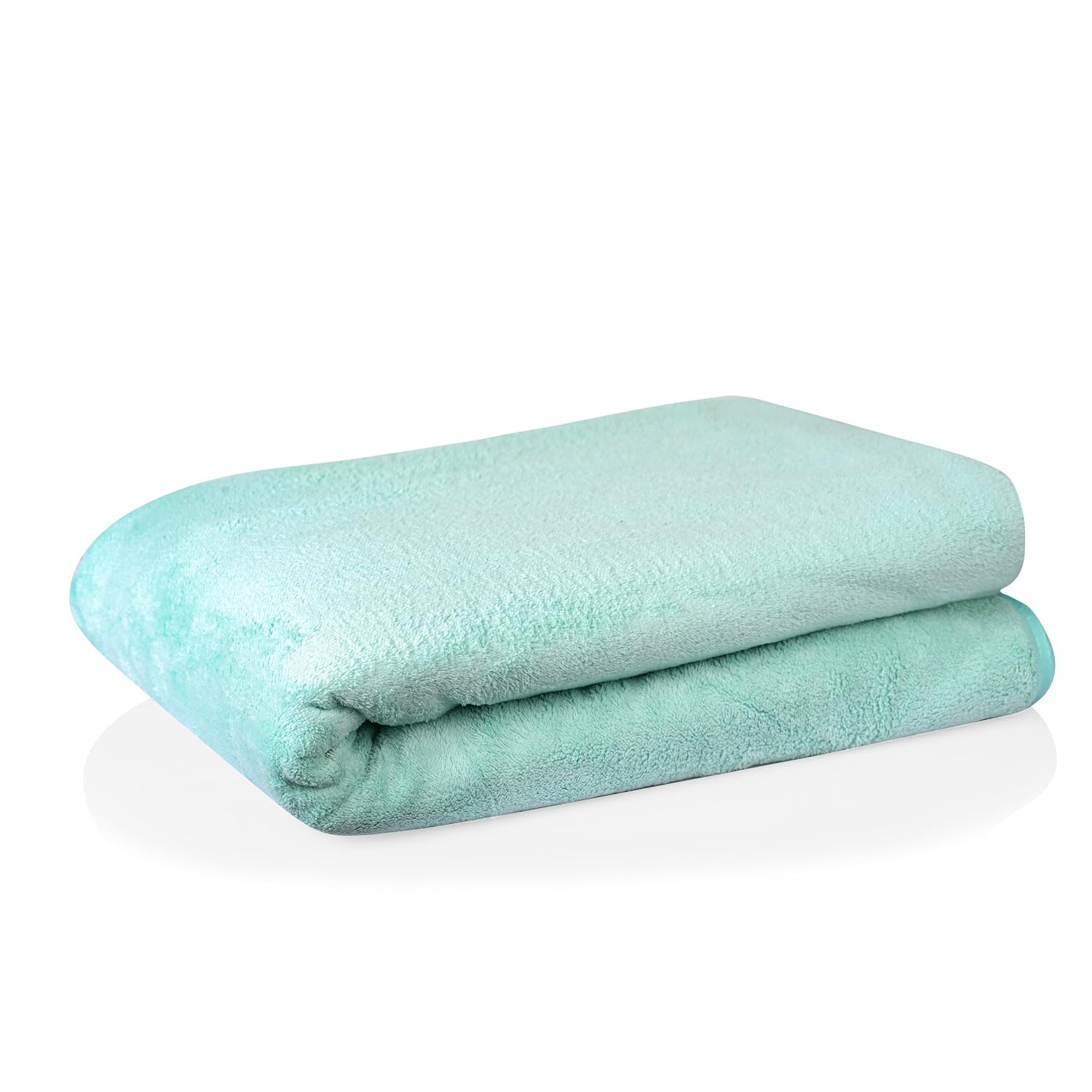 Sellsworld Microfiber Bath Towels | Extra Soft Plush & Quick Dry High Absorbency With Large Size Towels For Bathing (Green)