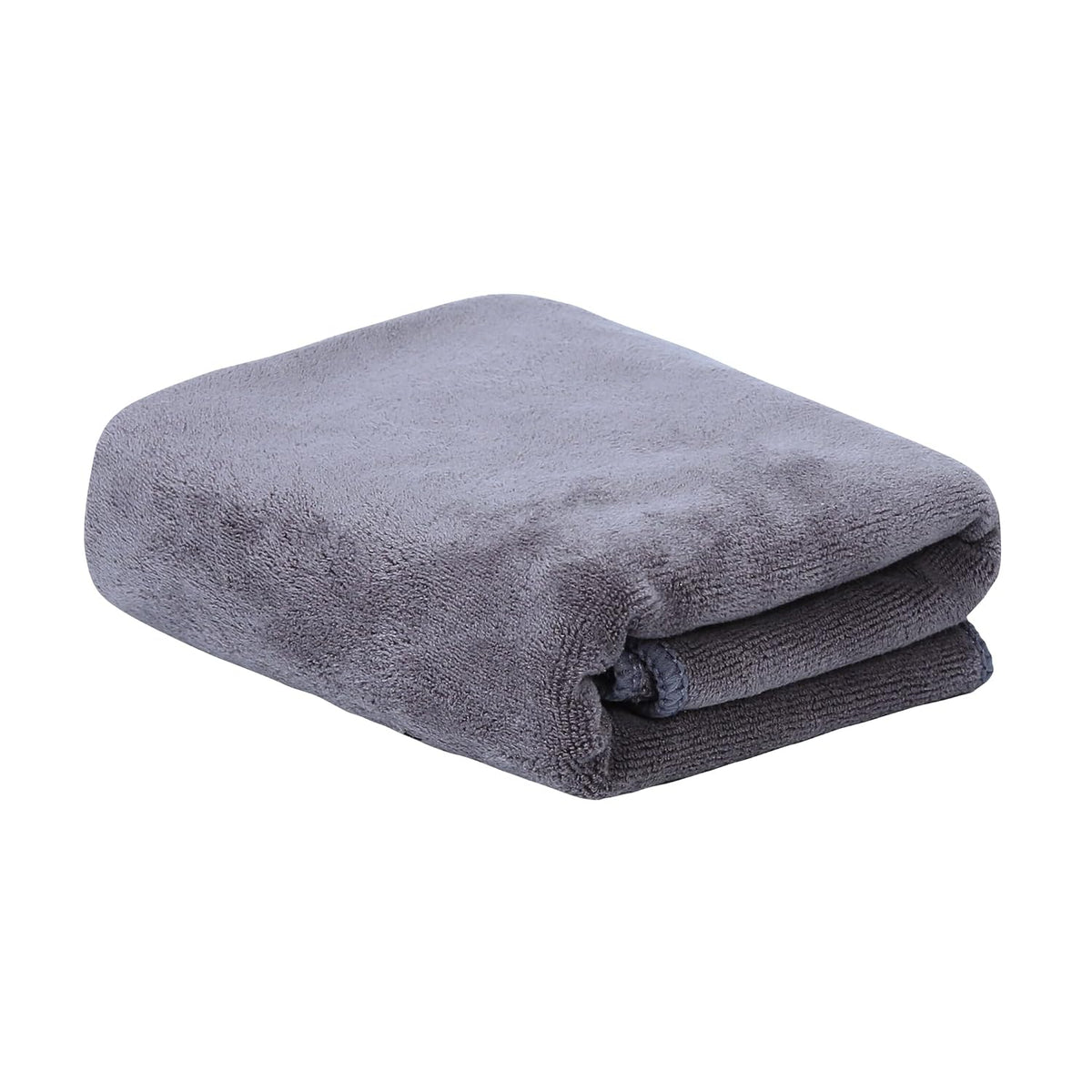 Housse Premium Microfiber Bath Towel 550 Gsm | Extra Large Quick Dry Towels For Women & Men | Super Soft Plush | Ultra Absorbent For Home Swimming Sports & Travel (Charcoal Grey)