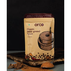 Orco Organic Handground Usda Certified Cinnamon Powder, Natural Finest Dalchini With Anti - Inflammatory And Antioxidant Properties | 100gm 0.2lbs Each Pack Of 2