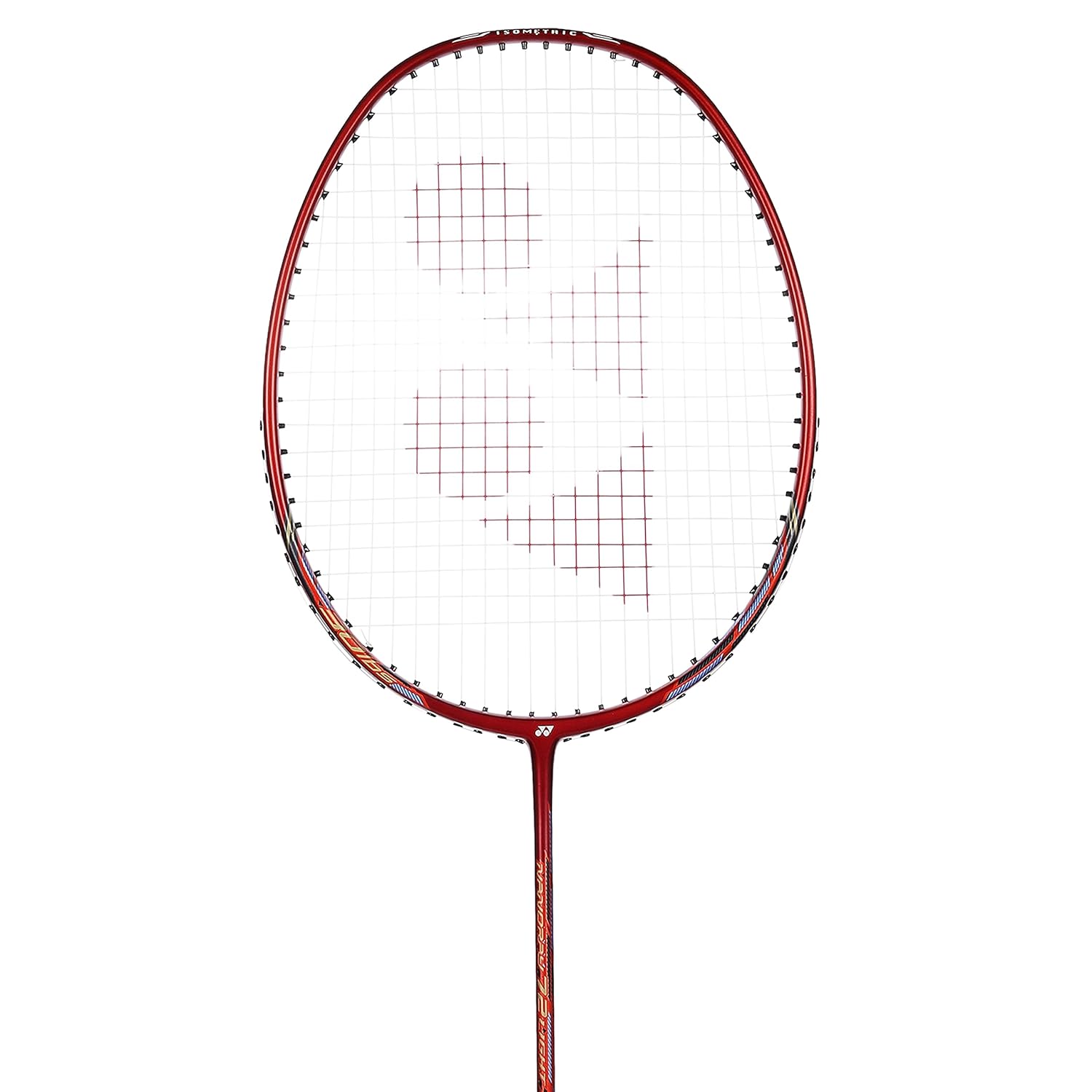 Yonex NANORAY 72 LIGHT Badminton Racquet, 5U G4, Colour - Dark Red, Grip Size - 4 1/4 Inches, Material - Graphite