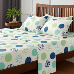 Microfiber Bed Sheets - Brushed Bedding Flat Bedsheets & Pillowcase - Super Soft Microfiber, Breathable Wrinkle, Fade Resistant & Cooling Single Sheets | 68x90 Inch, Multicolor
