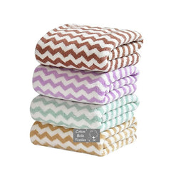 Cotton Bolls Textiles Microfiber Hand Towel 600 Gsm | Super Soft Quick Water Absorbing Microfiber Hand Towel (Multicolor) - Set Of 4